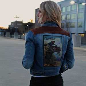 Upcycled Denim Jacket